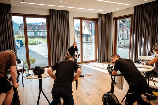 Training im Kursraum